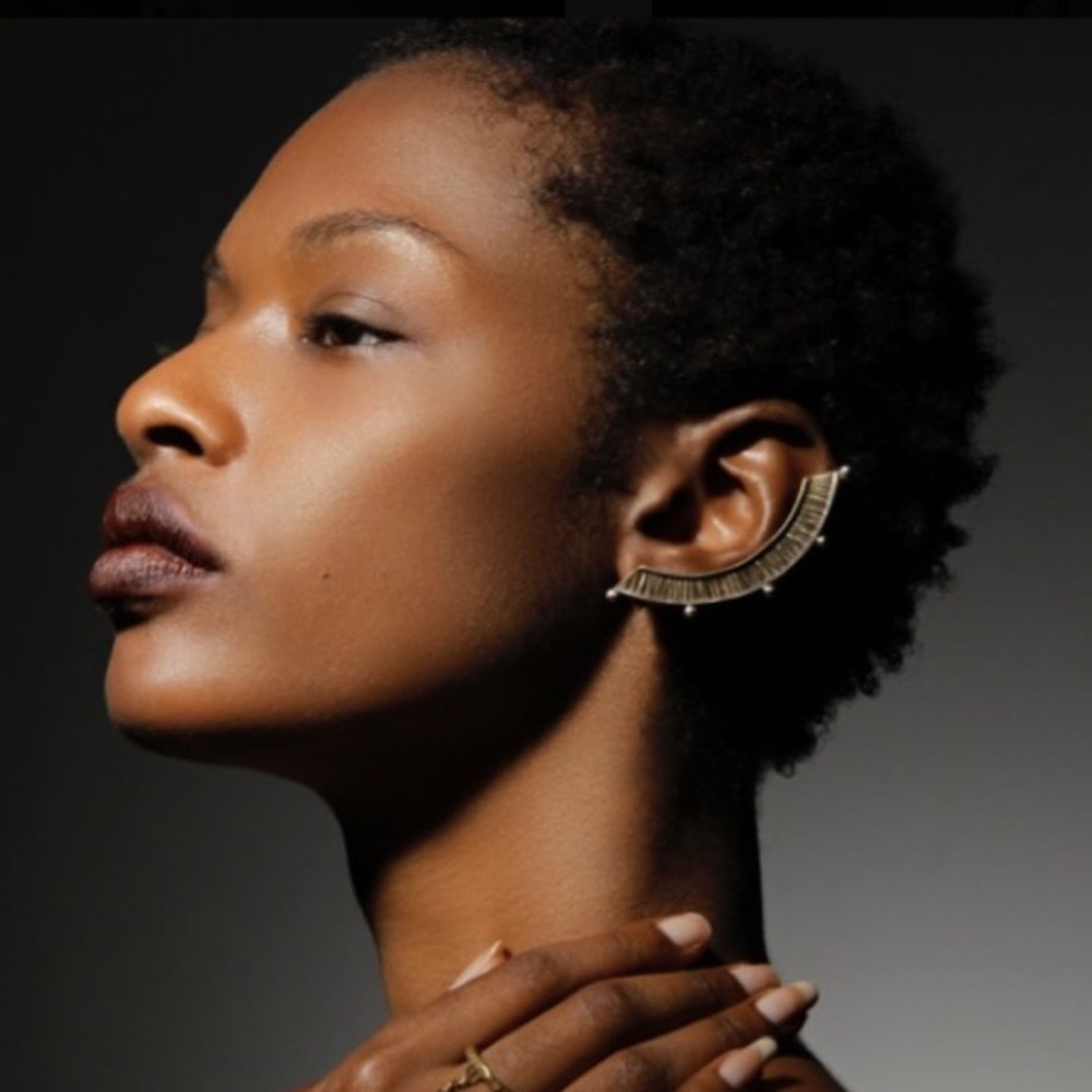 RARE AMANDA VALENTINE (from Project Runway) for Margaret Ellis Jewelry Ear Cuff